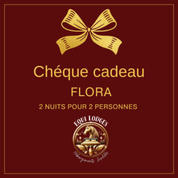CARTE CADEAU FLORA 2 NUITS 2 PERSONNES